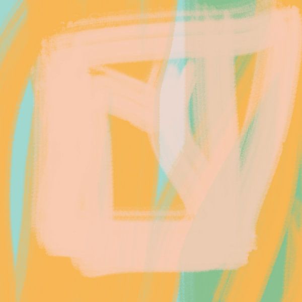 Formes et lignes colorées no. 7 par Dina Dankers