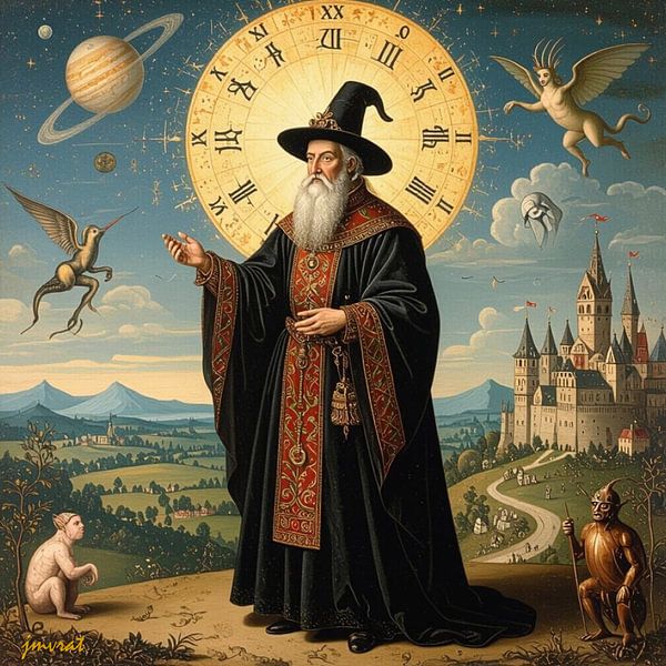 JM7.0009 Art Show The Magician by Johannes Murat