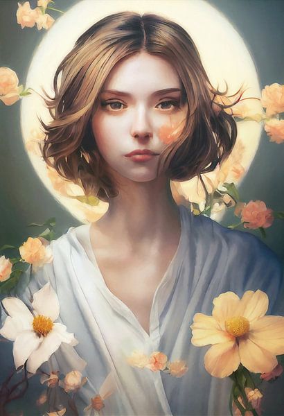 Floral Fantasy IV by Jacky