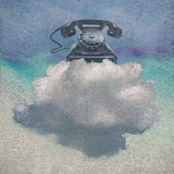 Téléphone sur le nuage par Yvonne Smits