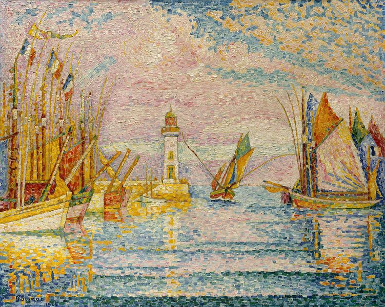 Leuchtturm von Groix, Paul Signac - 1925 von Het Archief
