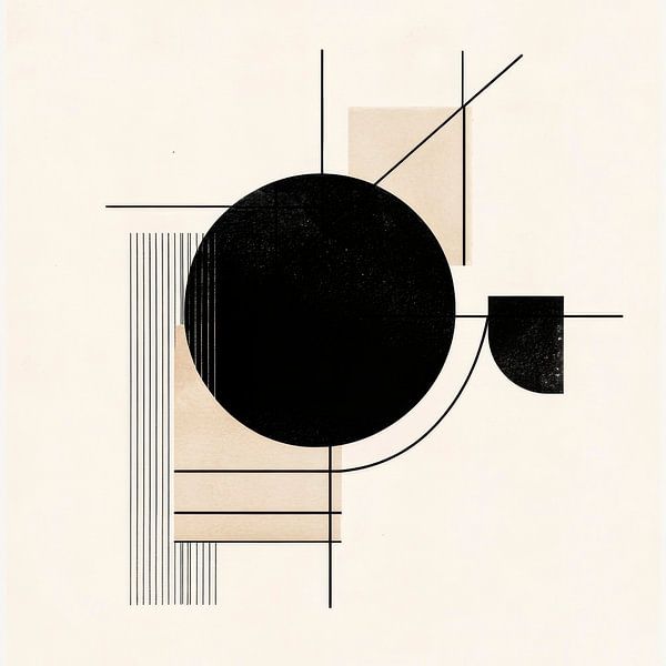 Geometrische Komposition von Poster Art Shop