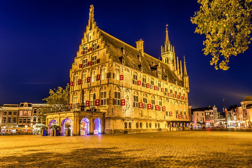 Stadhuis Gouda Rückansicht von Michael van der Burg