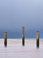 Posts in the sea