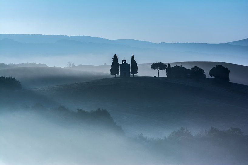 Blue morning hour by Filip Staes