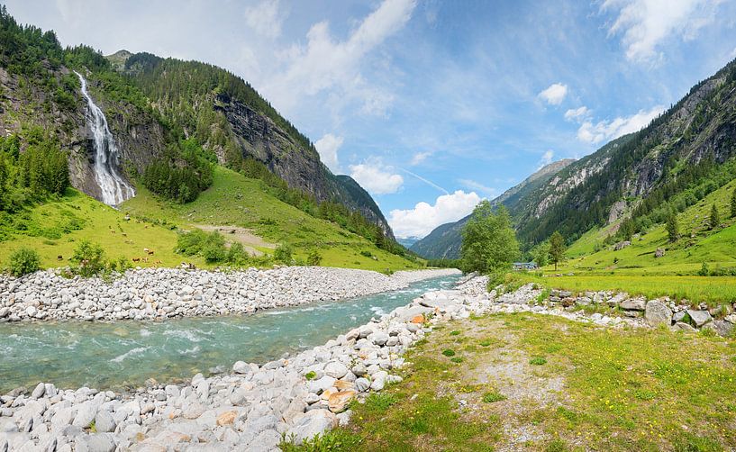 Stillupbach und Wasserfall, Tiroler Alpen Zillertal von SusaZoom