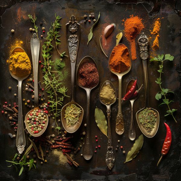 Gewürze von Poster Art Shop