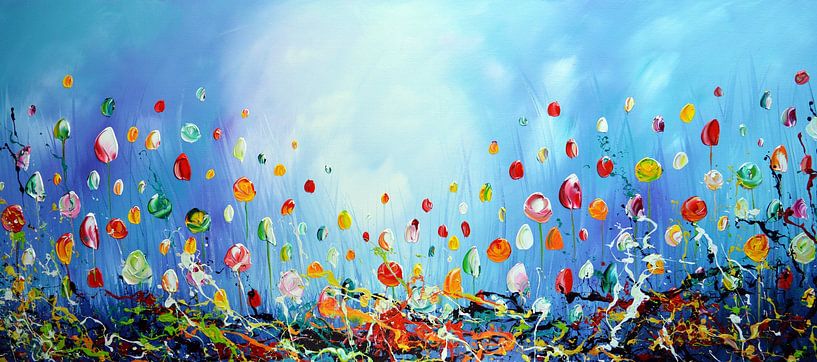 Fleurs par Gena Theheartofart