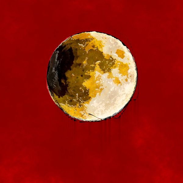 Full Moon by Leopold Brix