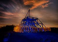 Lightpainting am Spurwerkturm 2