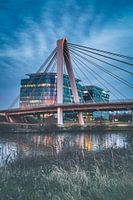 Ottergembrug avec bâtiment en arrière-plan à Gand