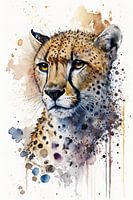 Gepard - Aquarell