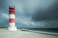 Leuchtturm und Seehunde