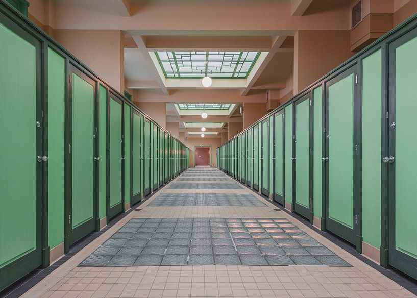 Schwimmbad Veldstraat Antwerpen von Matthijs Van Mierlo