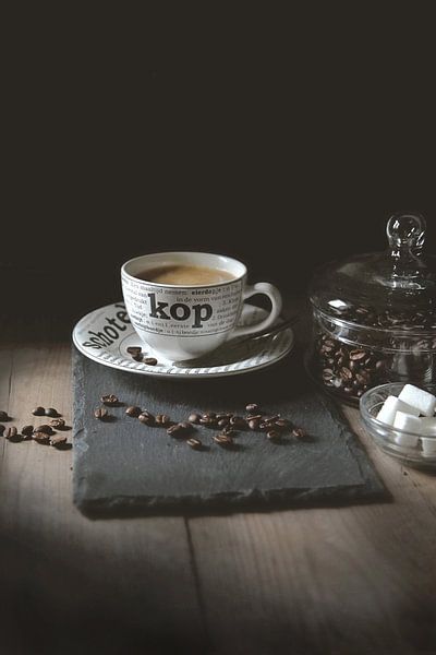 Koffie in low-key van Moody Food & Flower Shop