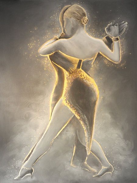 Anna Ermakova - Tango - Let´s Dance von Edeltraut K. Schlichting