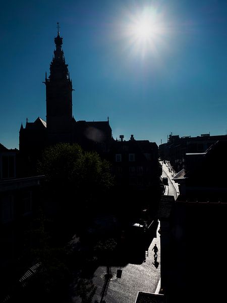 Nijmegen silhouette of the Stevens Church by Rutger van Loo