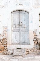 The blue door of Crete