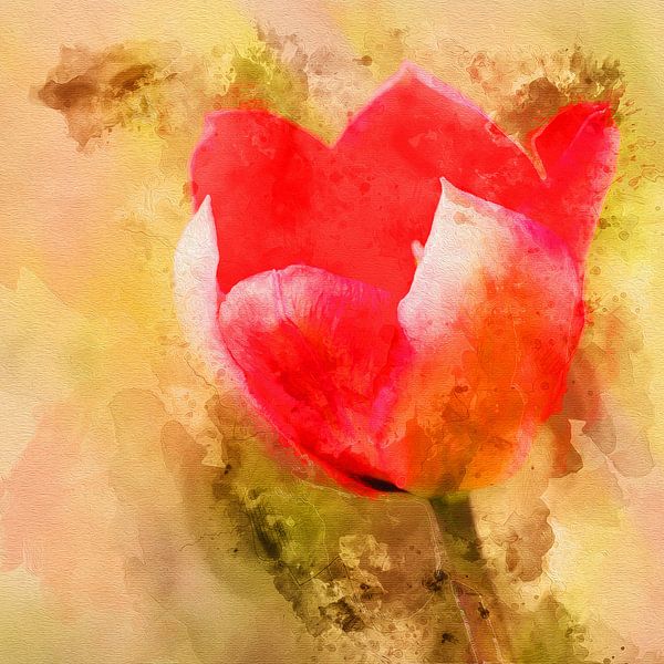 Tulpe der Liebe von Art by Jeronimo