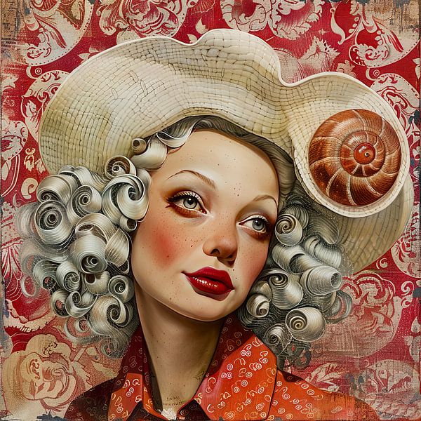 malerische digitale Kunst Frauen von Egon Zitter