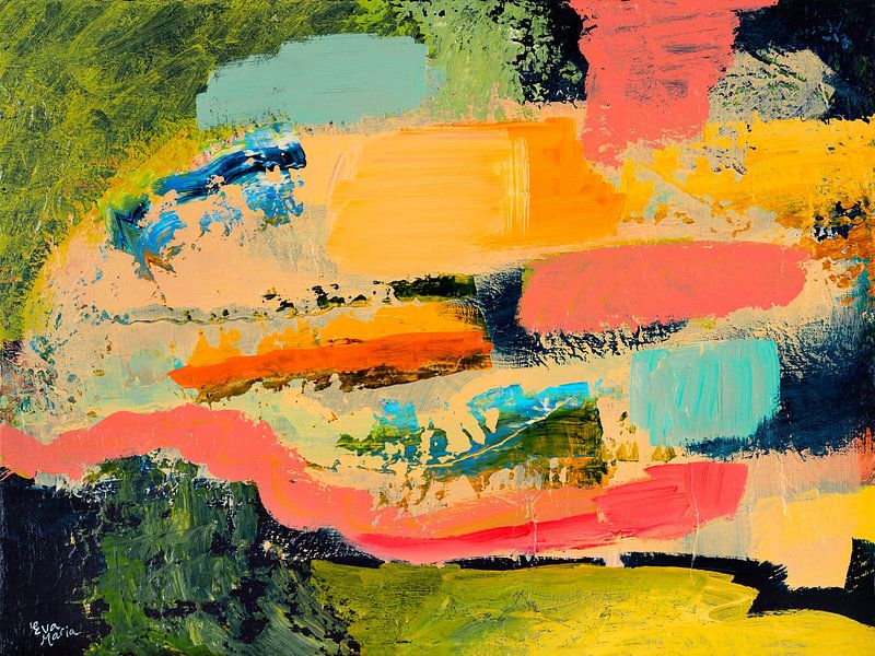 Rivière sauvage | Art abstrait par ART Eva Maria