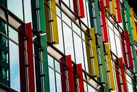 Moderne architectuur Zuidas Amsterdam