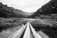 Gebirgssee Rocky Mountains