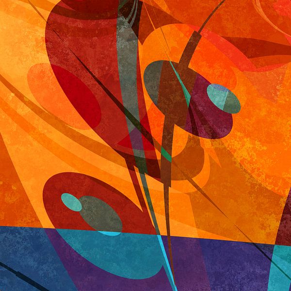 Rohrkolben (Lampenputzer) am Seeufer von Andreas Wemmje