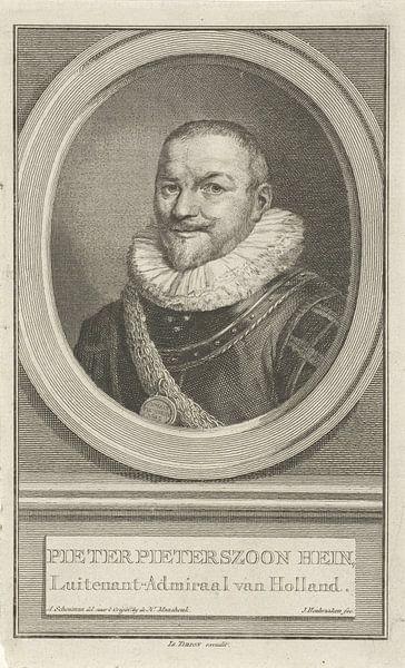 Piet Pieterszoon Hein auf Pergament von Creative Masters Old Masters