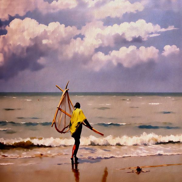 Den Gezeiten trotzen und Krabben fangen von Jan Keteleer