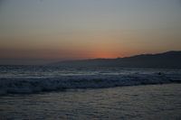 Sonnenuntergang am Strand