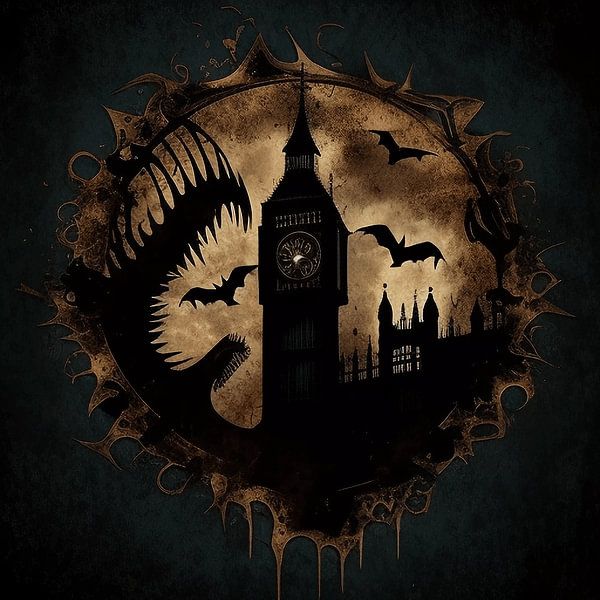 Dunkles London von Vythryd Arts