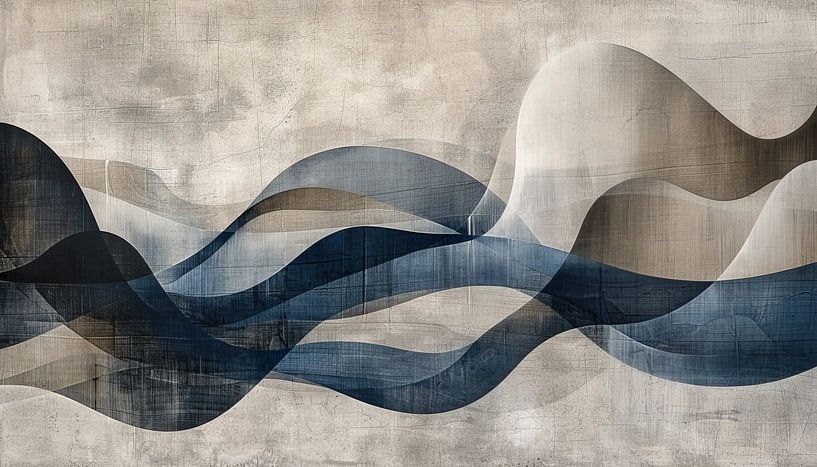 Boho-Malerei | Natürlich von Wunderbare Kunst