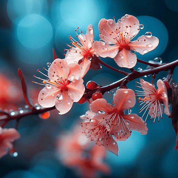 Cherry blossoms by AI art Universe