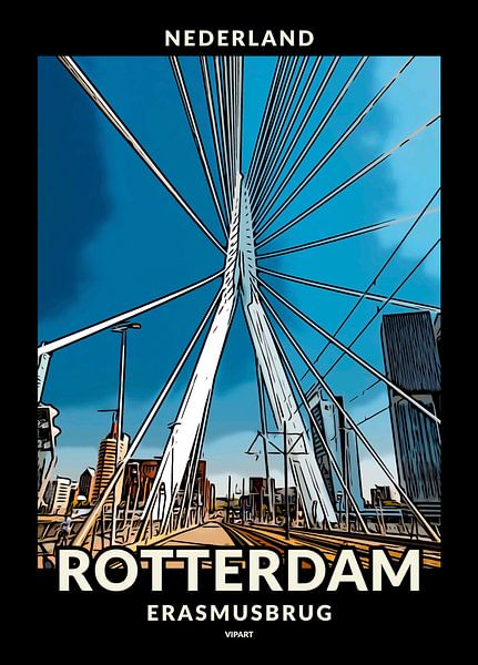 Pont Erasmus Amsterdam par vipart