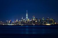 Manhattan Skyline in the twilight