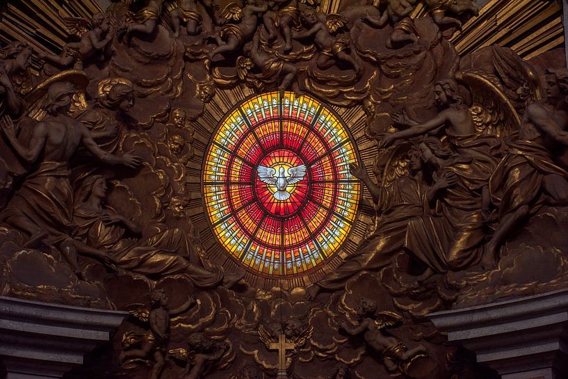 Peace Dove In Basilica by Blond Beeld