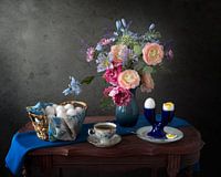 Weich gekochte Eier Stillleben