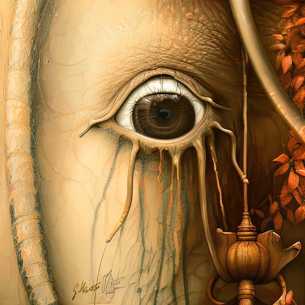 Elefantenauge von Gerhard Höberth