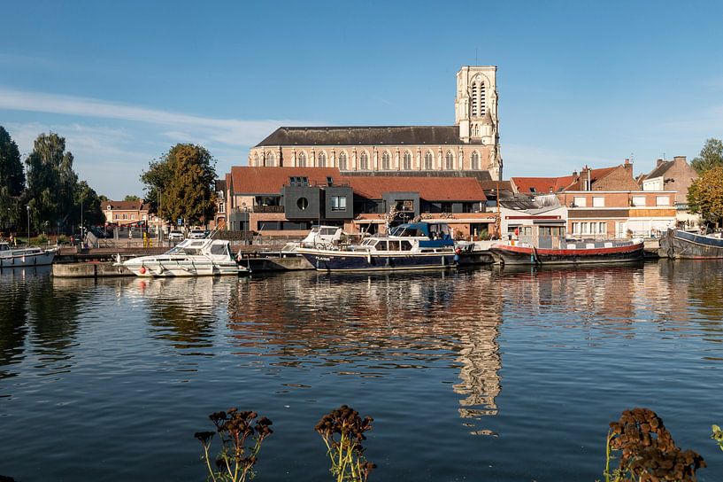 L&#039;église de Wambrechies by Richard Wareham
