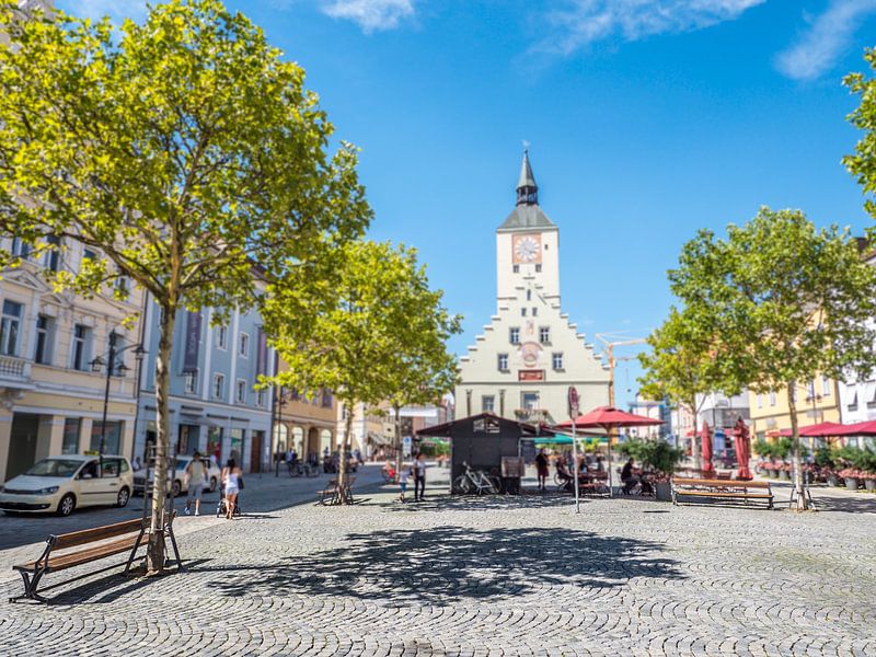 Centre of Deggendorf in Lower Bavaria by Animaflora PicsStock