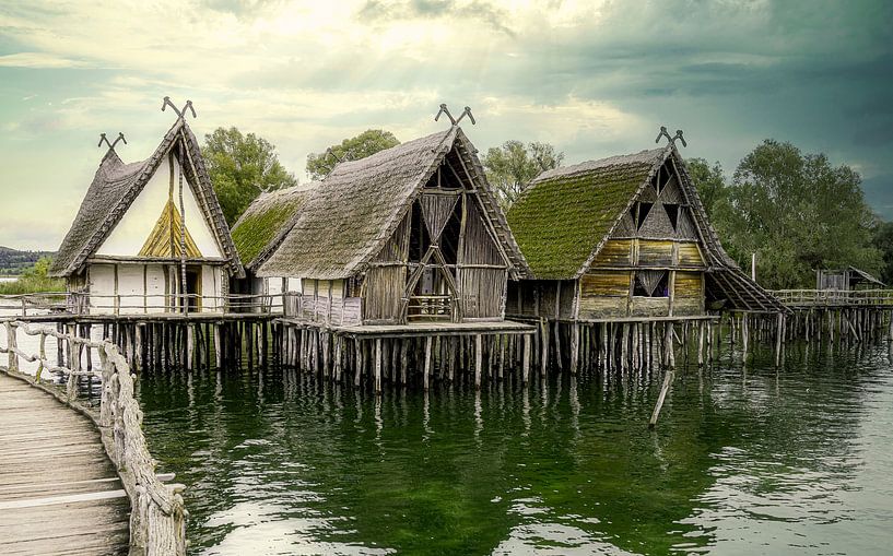 Pfahlbauten am Bodensee von Hans-Bernd Lichtblau