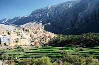 Bilad Sayt, een bergdorp in het Hajar gebergte