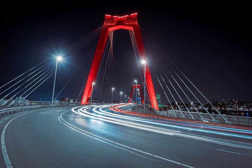 Willemsbrug, Rotterdam von Harmen Goedhart