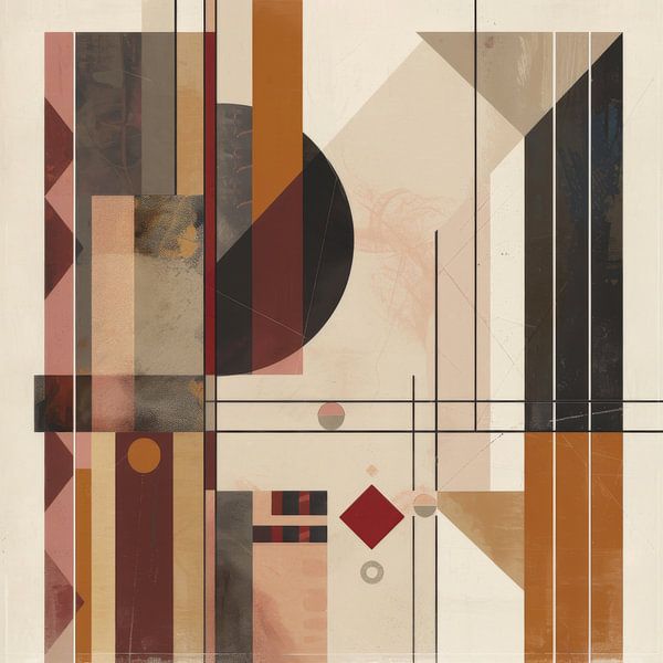 Geometrische Harmonie von Poster Art Shop