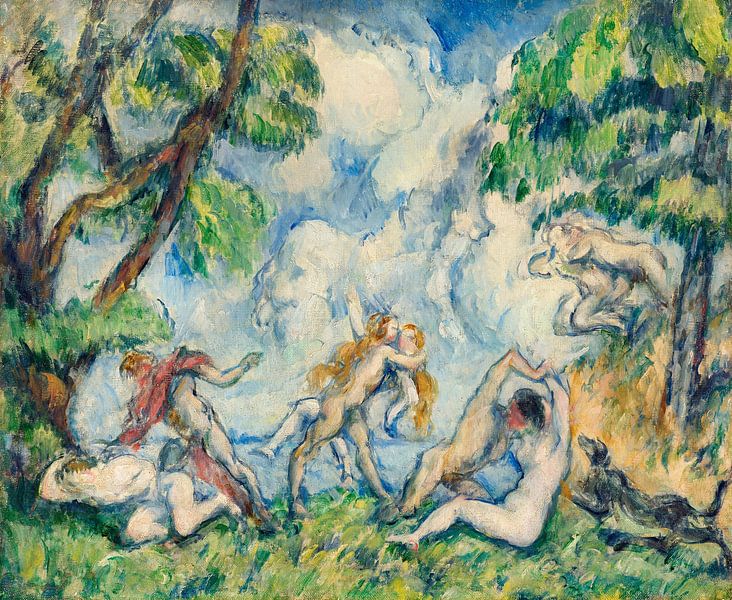 Battle of Love, Paul Cézanne (ca. 1880) by Atelier Liesjes