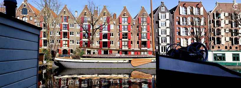 Amsterdam, Giebel an der Brouwersgracht von Amsterdam Highlights