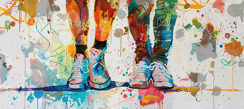 Modern Abstrakt | Abstrakt von Blickfänger Gemälde