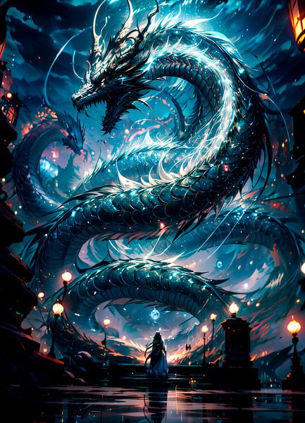 The Celestial Serpent Dragon by Ruzerin