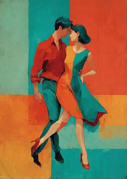 Tanz-Vibes von Wunderbare Kunst